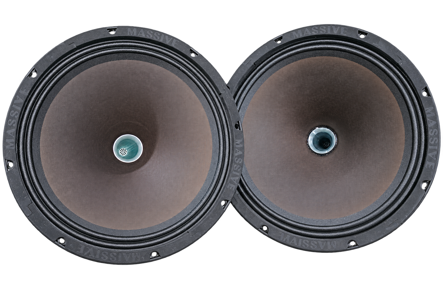 Matched pair — Two complete 15-inch front assemblies