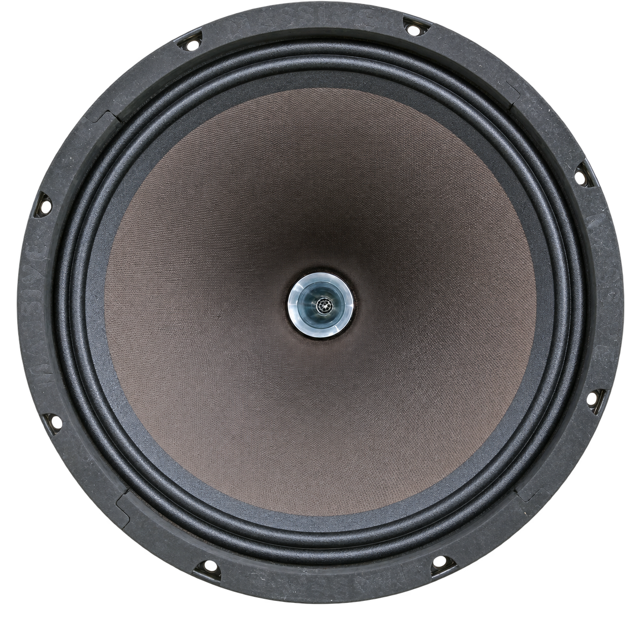 Front view — Paper cone and coaxial waveguide